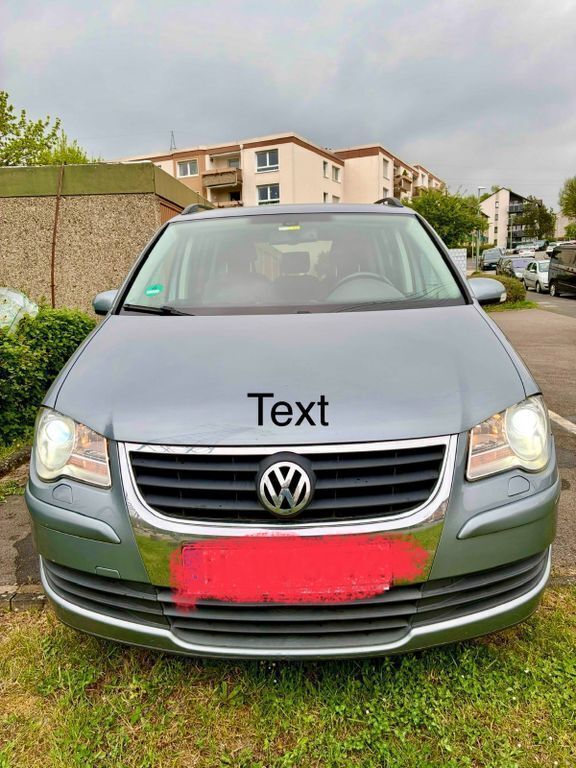 Grau Gebraucht 2009 VW Touran United Van / Kleinbus | 5.000 € (Fairer Preis) - Bild 1/4