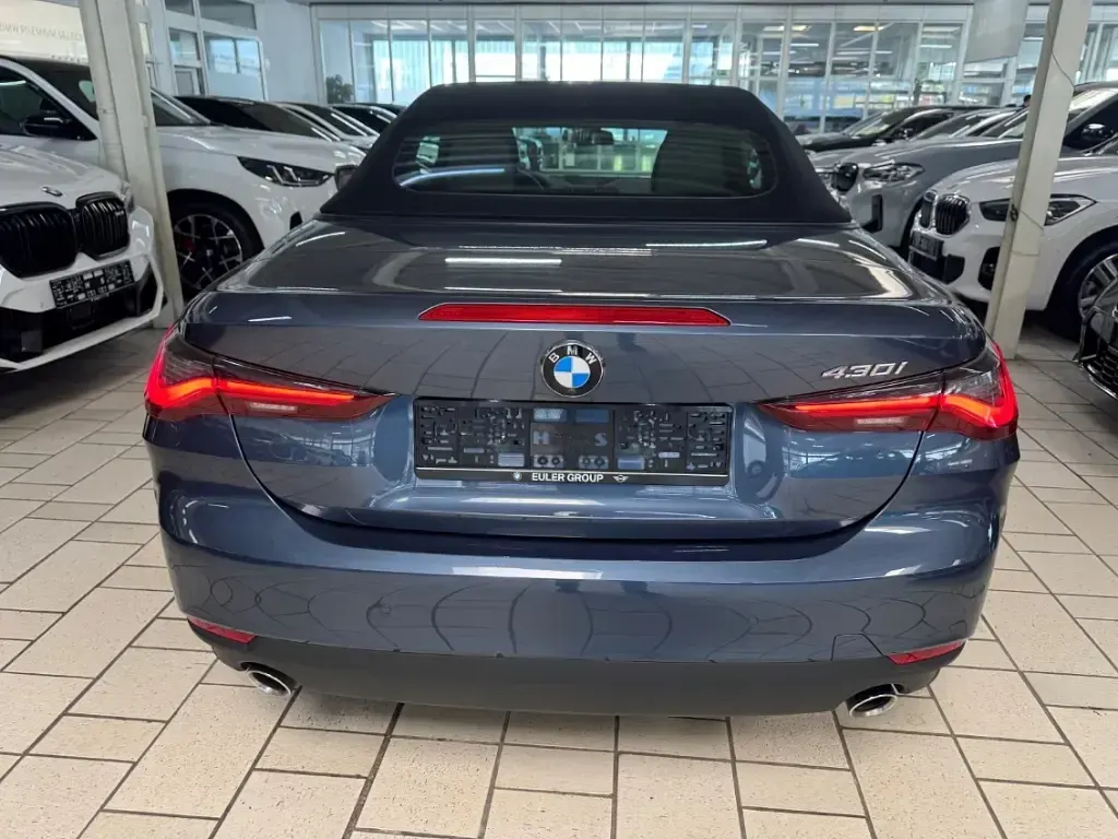 Gebraucht BMW 430 Sport Line 245 PS (180 kW) 2022 Arctic race blue metallic Coupé