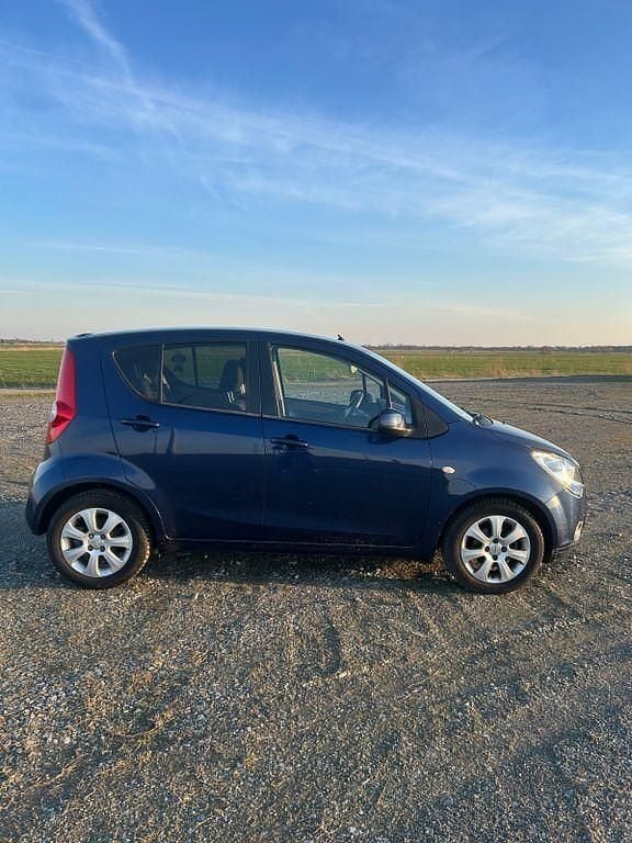 Gebraucht Opel Agila Edition 86 PS (63 kW) 2009 Blau Kleinwagen