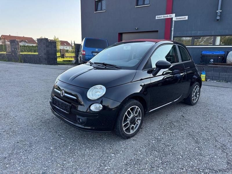 Schwarz Gebraucht 2010 Fiat 500 Pop Cabrio | 3.890 € (Superpreis) - Bild 1/4