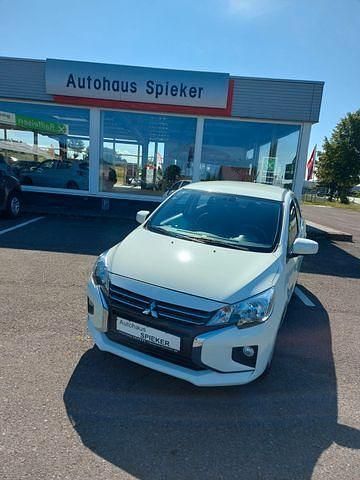 Weiß Gebraucht 2022 Mitsubishi Space Star Select Kleinwagen | 9.990 € (Guter Preis) - Bild 1/4