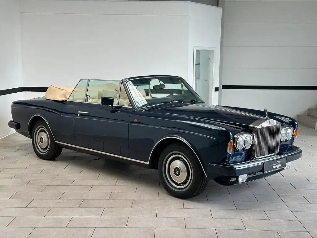 Gebraucht Rolls Royce Corniche 243 PS (178 kW) 1989 Blau Cabrio
