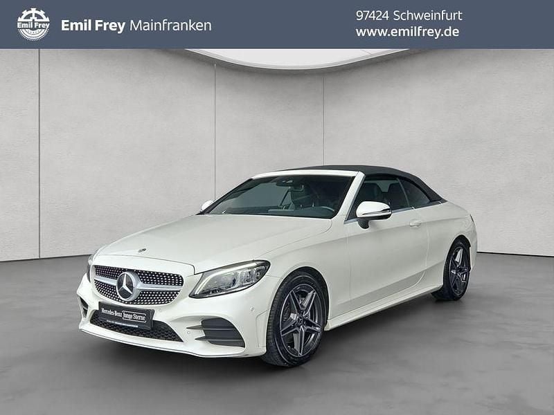 Gebraucht Mercedes C300 AMG 258 PS (189 kW) 2021 Weiß Cabrio