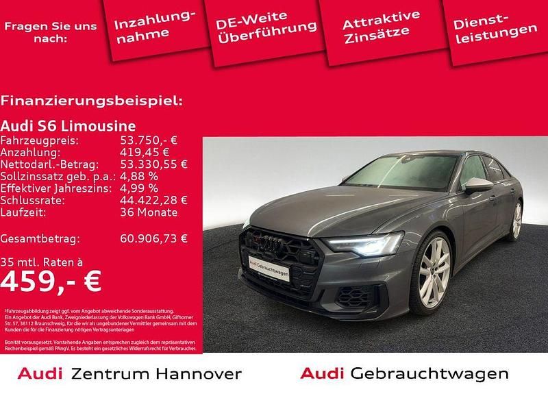 6y daytonagrau perleffekt (metallic) Gebraucht 2023 Audi S6 Sport Limousine | 53.750 € (Fairer Preis) - Bild 1/4