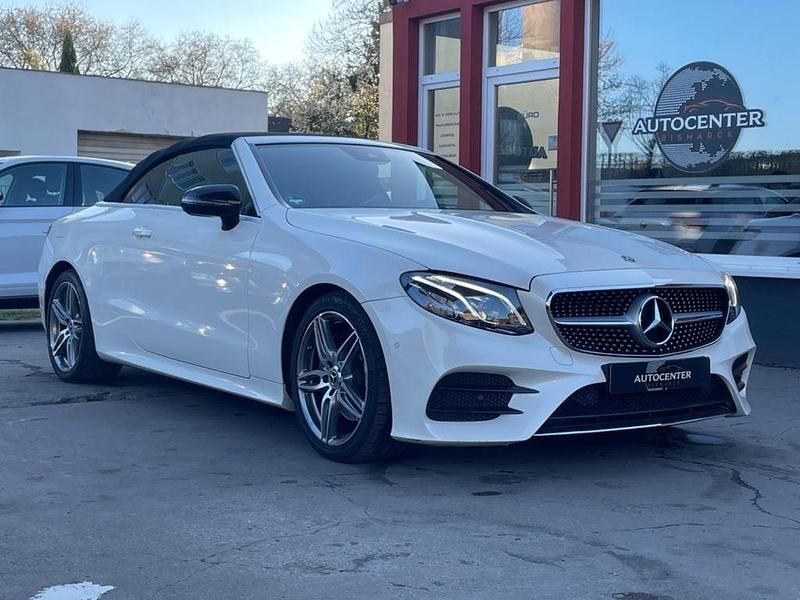 Gebraucht Mercedes E300 AMG line 245 PS (180 kW) 2019 Weiß Cabrio
