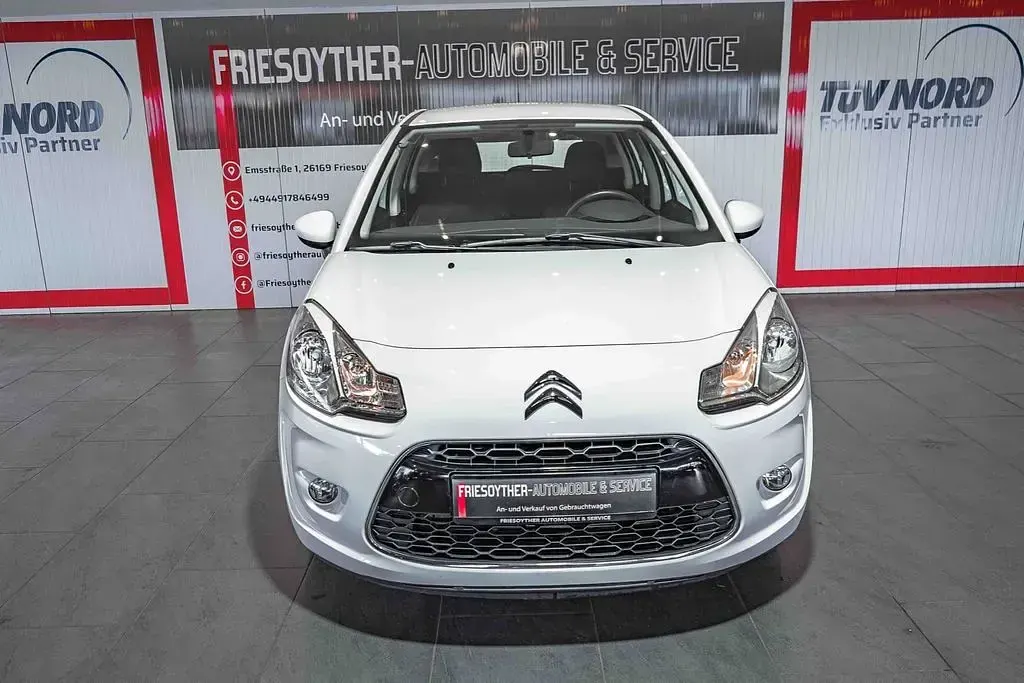 Gebraucht Citroën C3 Tendance 73 PS (53 kW) 2011 Weiß Kleinwagen