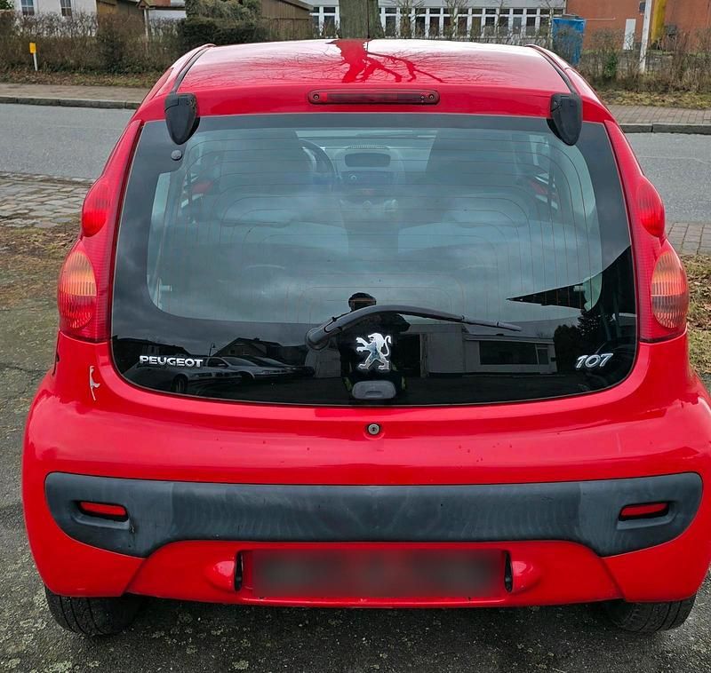 Gebraucht Peugeot 107 68 PS (50 kW) 2009 Rot Kleinwagen