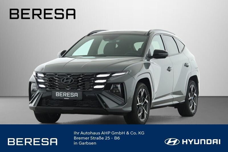 Grau Neu 2025 Hyundai Tucson N Line SUV | 40.990 € (Teuer) - Bild 1/4