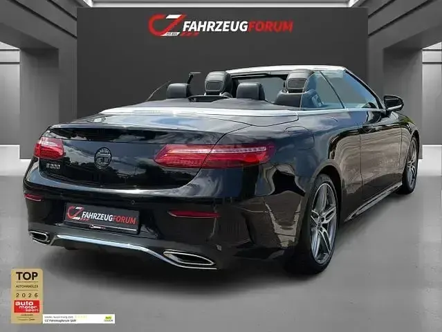 Gebraucht Mercedes E200 AMG 184 PS (135 kW) 2018 Obsidianschwarz  metalliclack Cabrio