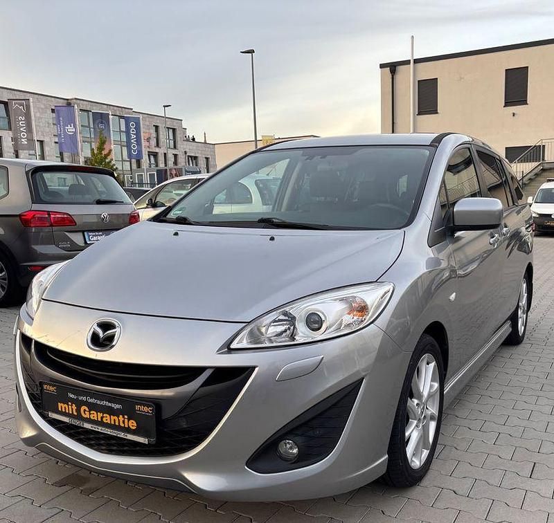 Silber Gebraucht 2012 Mazda 5 Sports-Line Van / Kleinbus | 8.500 € (Fairer Preis) - Bild 1/4