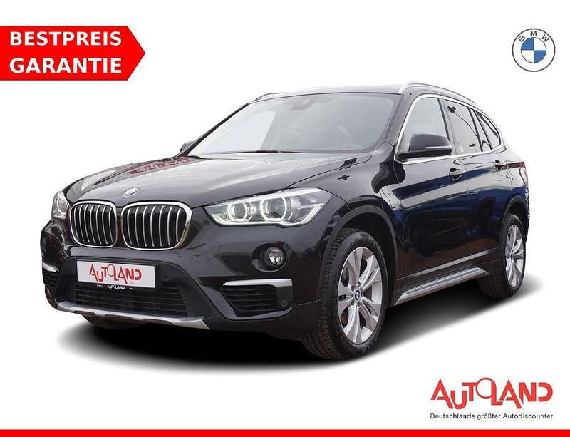 Schwarz Gebraucht 2018 BMW X1 xLine SUV | 22.950 € (Fairer Preis) - Bild 1/4