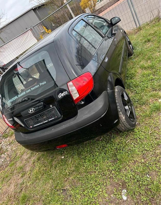 Gebraucht Hyundai Getz 2008 Schwarz Kleinwagen