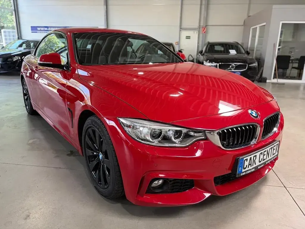 Gebraucht BMW 420 Cabriolet M Sport 184 PS (135 kW) 2016 Rot Cabrio
