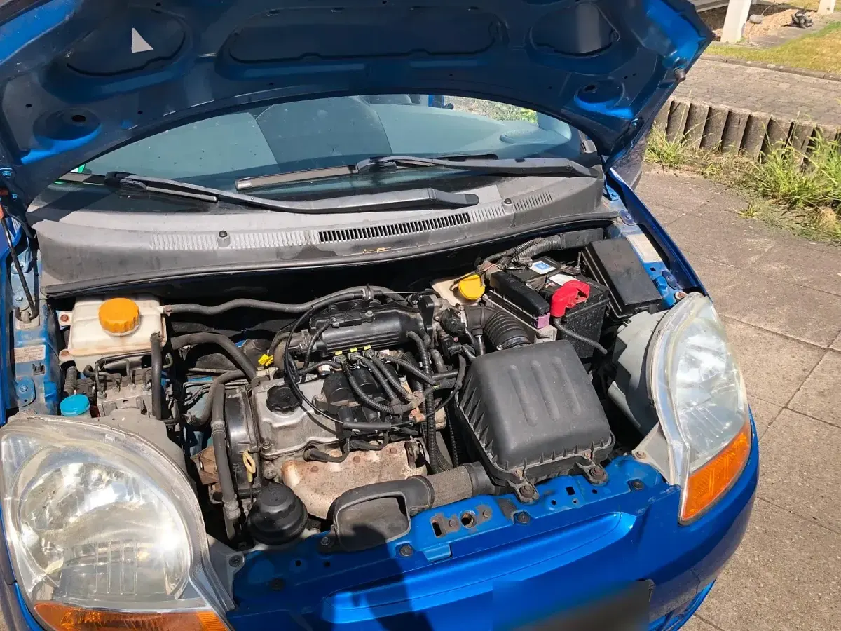 Gebraucht Chevrolet Matiz 52 PS (38 kW) 2010 Blau Kleinwagen