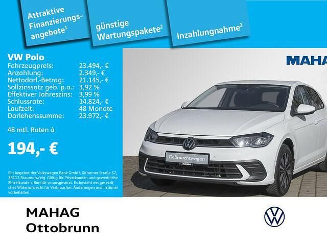 Gebraucht VW Polo Move 95 PS (69 kW) 2024 Weiß Limousine