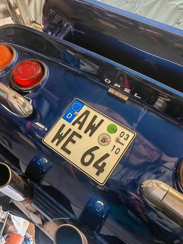 Gebraucht Opel GT 120 PS (88 kW) 1968 Blau Coupé