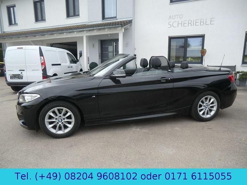 Gebraucht BMW 218 M Sport 150 PS (110 kW) 2017 Schwarz Cabrio