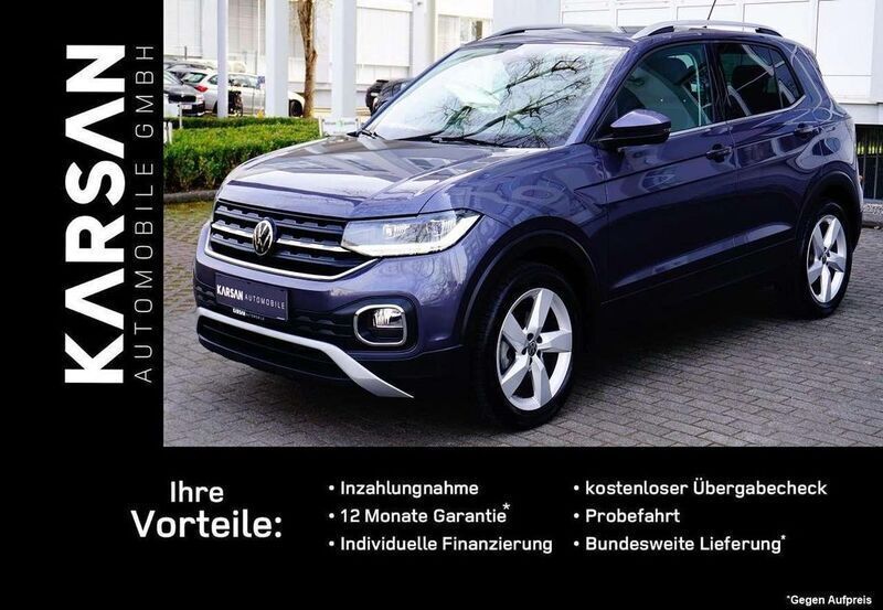 Grau Gebraucht 2023 VW T-Cross Style SUV | 20.990 € (Fairer Preis) - Bild 1/4