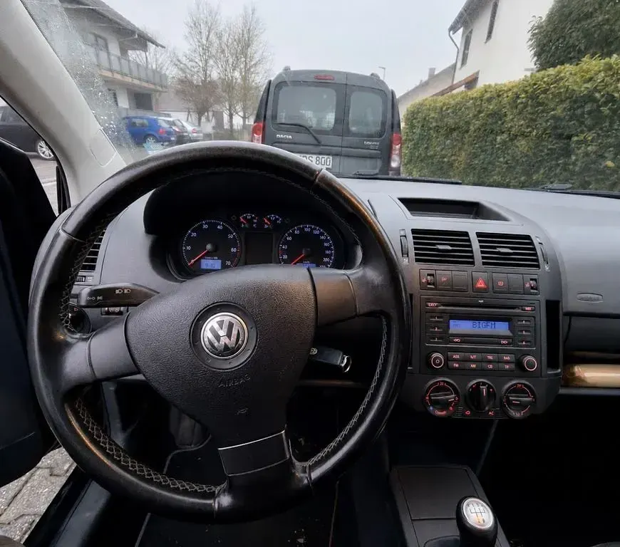 Gebraucht VW Polo United 60 PS (44 kW) 2008 Schwarz Kleinwagen