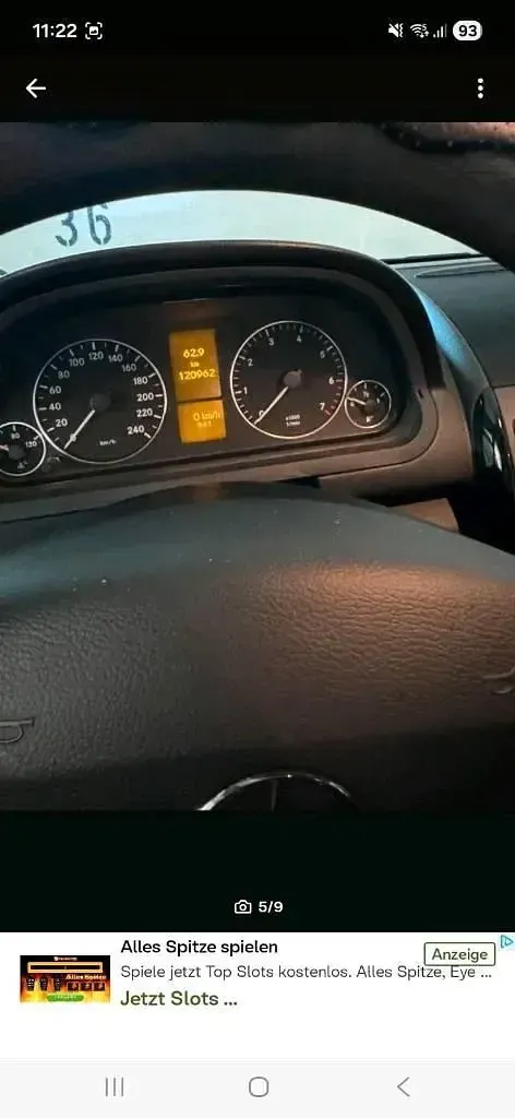 Używany Mercedes A160 95 KM (69 kW) 2010 Czarny Sedan/Limuzyna