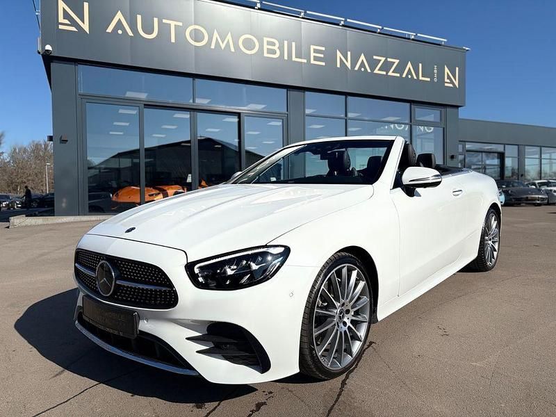 Gebraucht Mercedes E200 AMG line 197 PS (144 kW) 2022 Weiß Cabrio