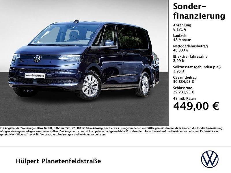 Starlight blue metallic Gebraucht 2024 VW T7 Basis Van | 54.504 € (Guter Preis) - Bild 1/4
