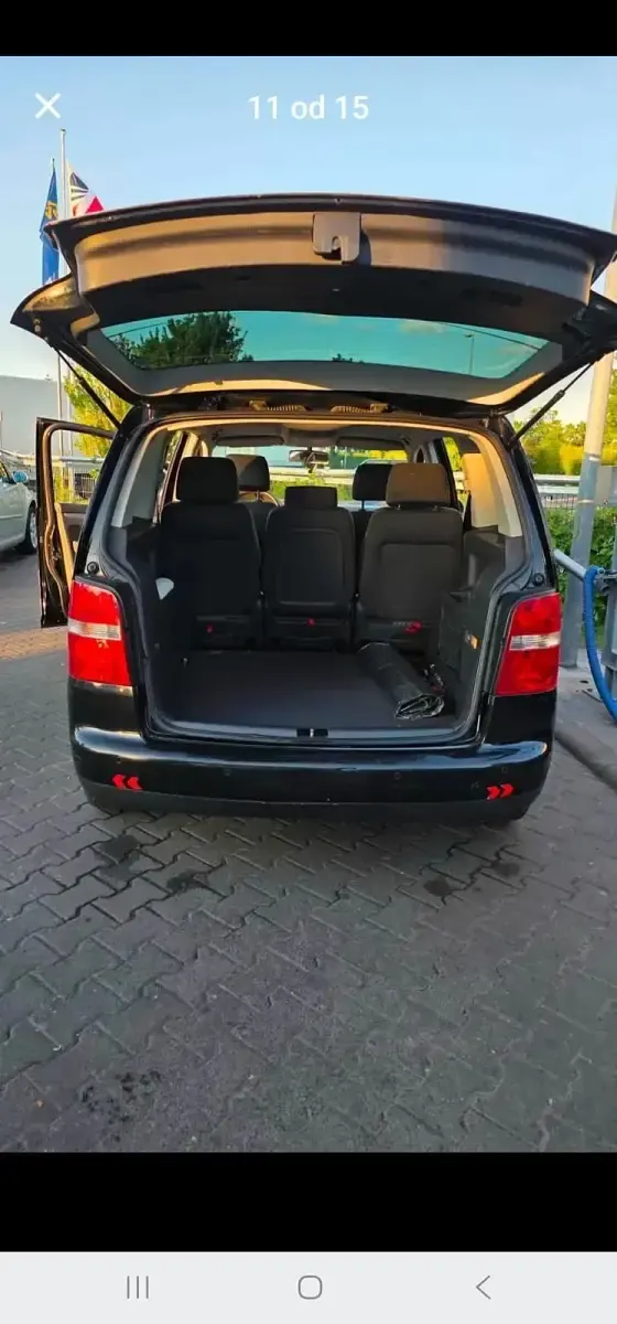 Gebraucht VW Touran 116 PS (85 kW) 2005 Schwarz Van / Kleinbus