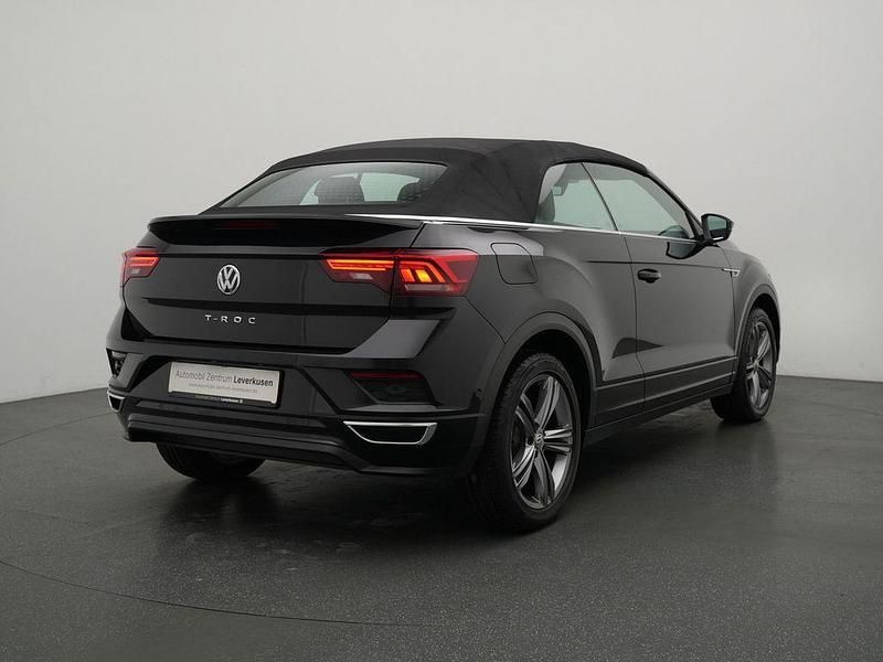 Gebraucht VW T-Roc R-line 150 PS (110 kW) 2020 Schwarz / deep black (metallic) SUV