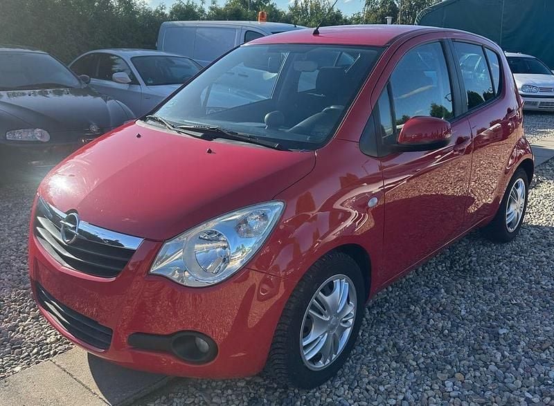 Rot Gebraucht 2008 Opel Agila Edition Limousine | 3.990 € (Guter Preis) - Bild 1/4