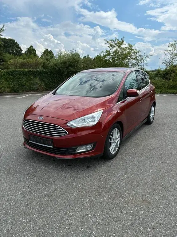 Gebraucht Ford C-MAX Trend 150 PS (110 kW) 2017 Rot Van / Kleinbus
