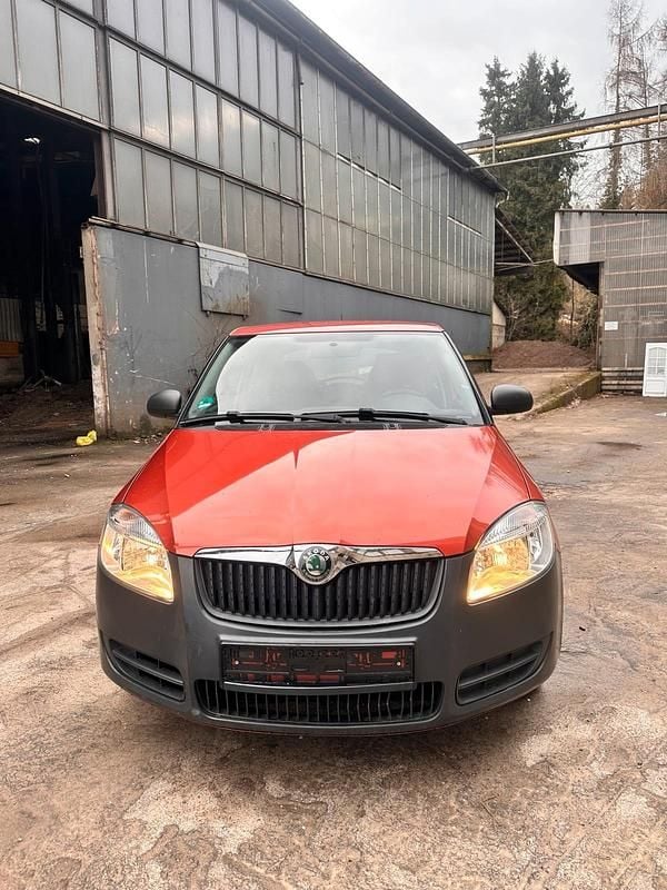 Gebraucht Skoda Fabia 69 PS (50 kW) 2009 Orange Kleinwagen