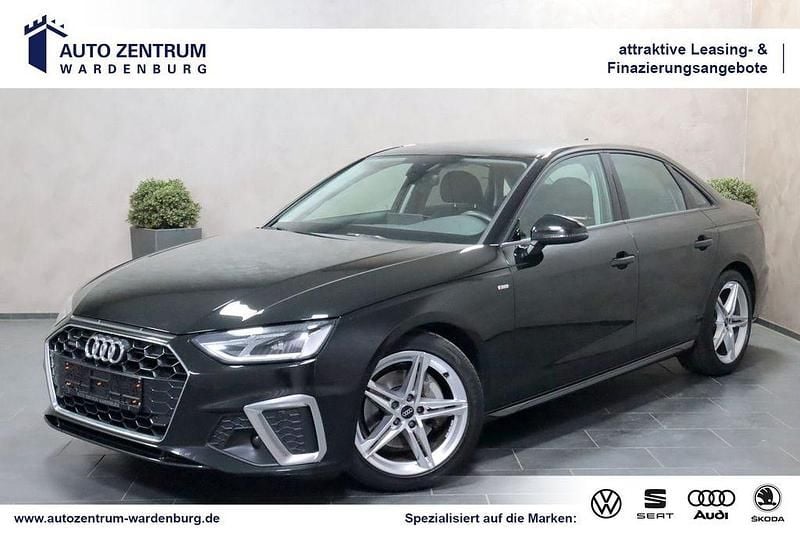 Schwarz Gebraucht 2022 Audi A4 S-Line Limousine | 28.260 € (Guter Preis) - Bild 1/4