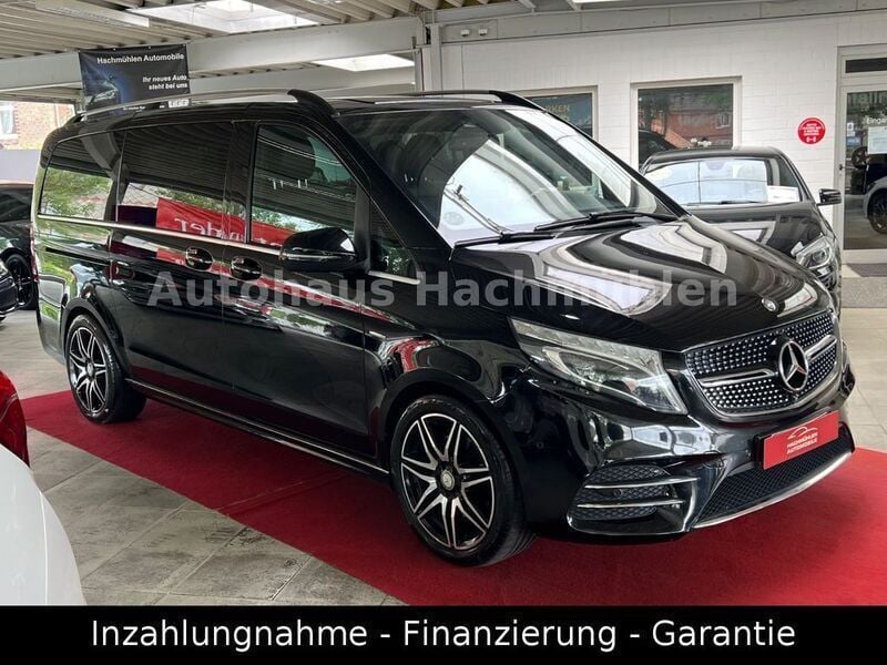 Schwarz Gebraucht 2017 Mercedes V250 AMG line Van / Kleinbus | 34.990 € (Superpreis) - Bild 1/4