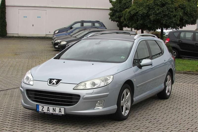Islandgrau/metallic Gebraucht 2007 Peugeot 407 Platinum Kombi | 4.777 € (Teuer) - Bild 1/4