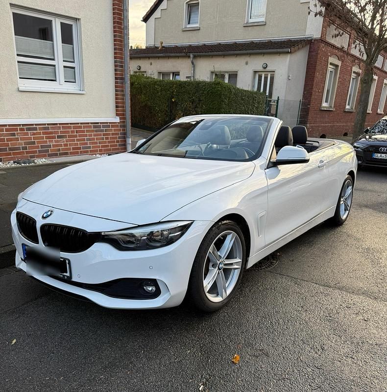Weiß Gebraucht 2019 BMW 420 Sport Line Cabrio | 26.250 € (Fairer Preis) - Bild 1/4