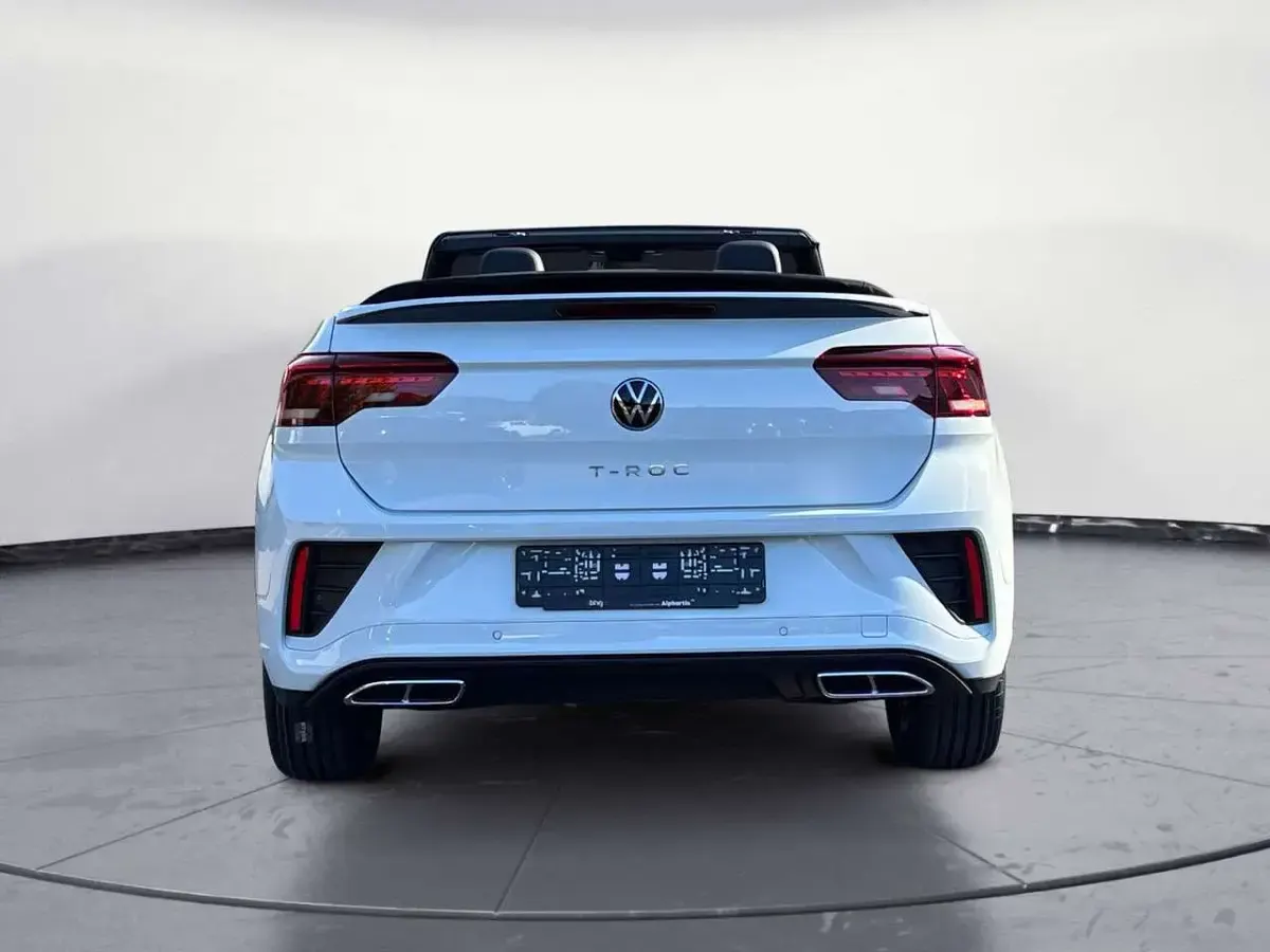 Neu VW T-Roc R-line 150 PS (110 kW) 2025 Pure white SUV