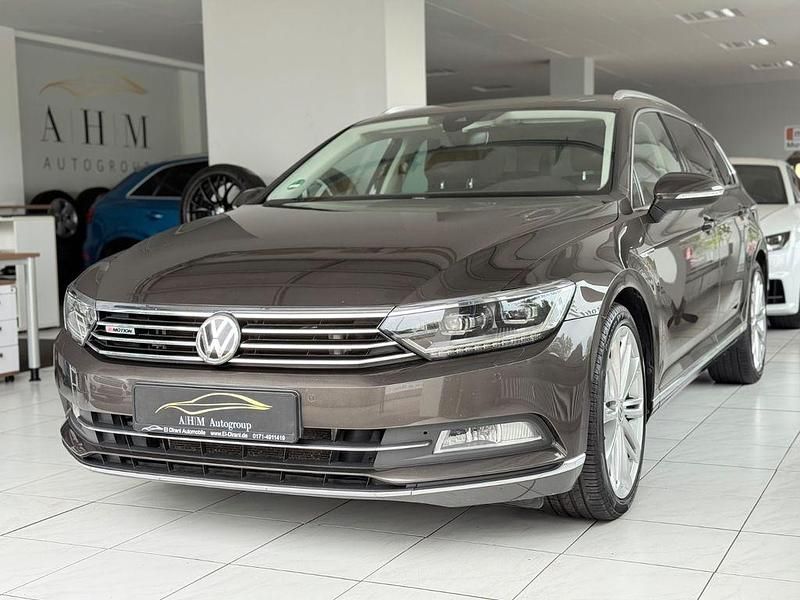 Schwarz Gebraucht 2015 VW Passat Highline Kombi | 14.690 € (Guter Preis) - Bild 1/4