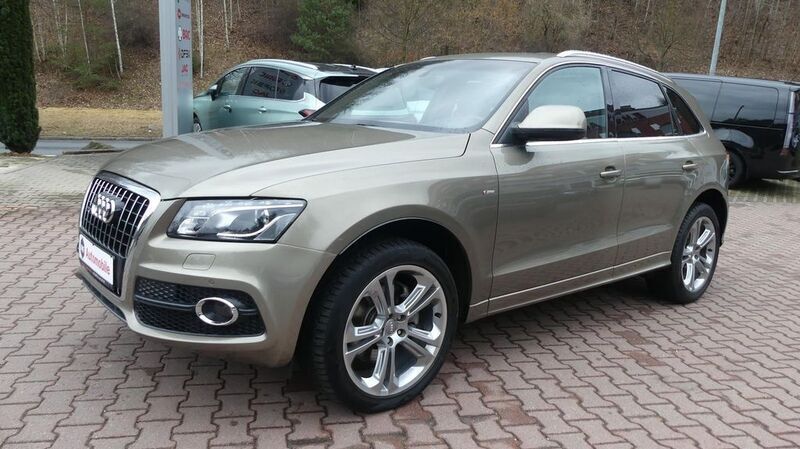 Braun Gebraucht 2011 Audi Q5 S-Line SUV | 18.990 € (Teuer) - Bild 1/4