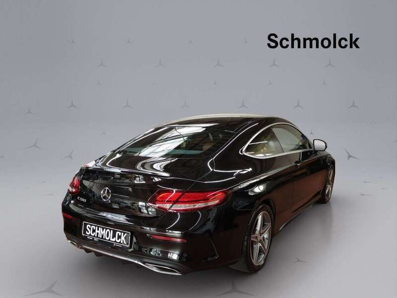 Gebraucht Mercedes C200 AMG 184 PS (135 kW) 2018 Schwarz Coupé