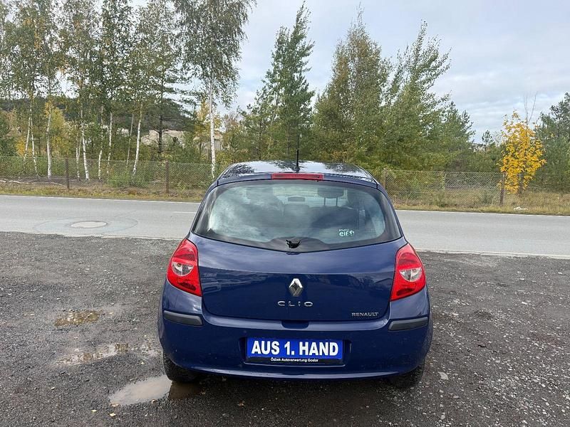 Gebraucht Renault Clio III Authentique 65 PS (47 kW) 2007 Blau Kleinwagen