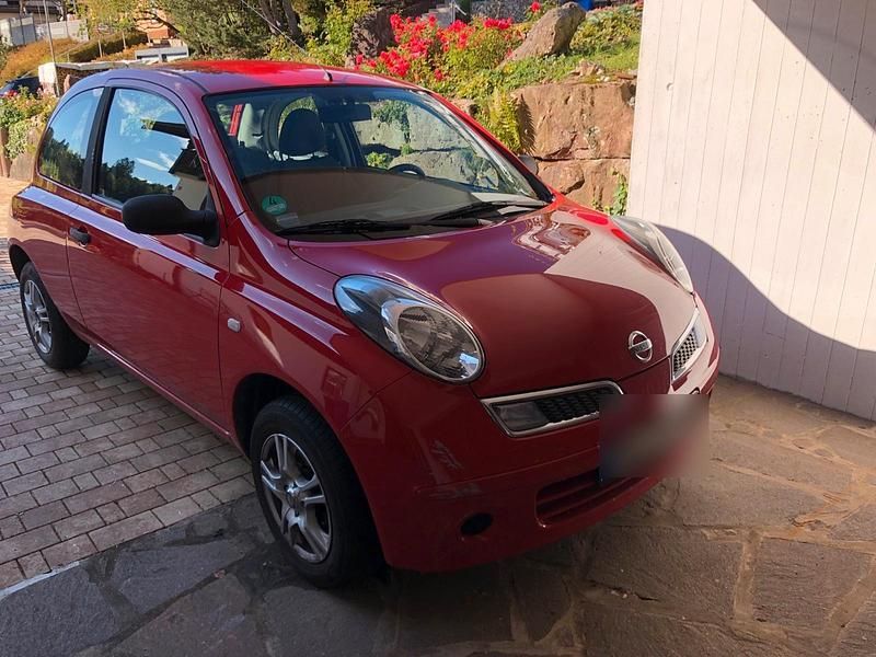 Rot Gebraucht 2009 Nissan Micra Kleinwagen | 1.500 € (Guter Preis) - Bild 1/4
