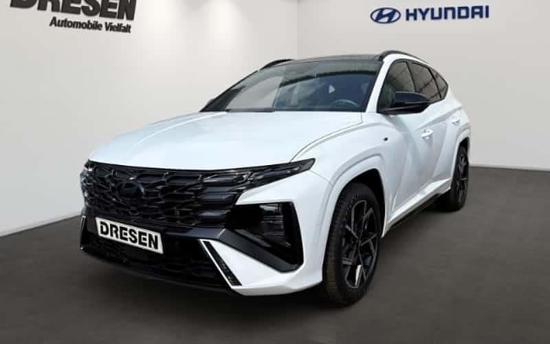 Weiss Neu 2025 Hyundai Tucson N Line SUV | 35.490 € (Superpreis) - Bild 1/4