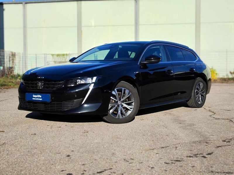 Lackierung schwarz perla nera/ Gebraucht 2021 Peugeot 508 Allure Kombi | 22.990 € (Guter Preis) - Bild 1/4