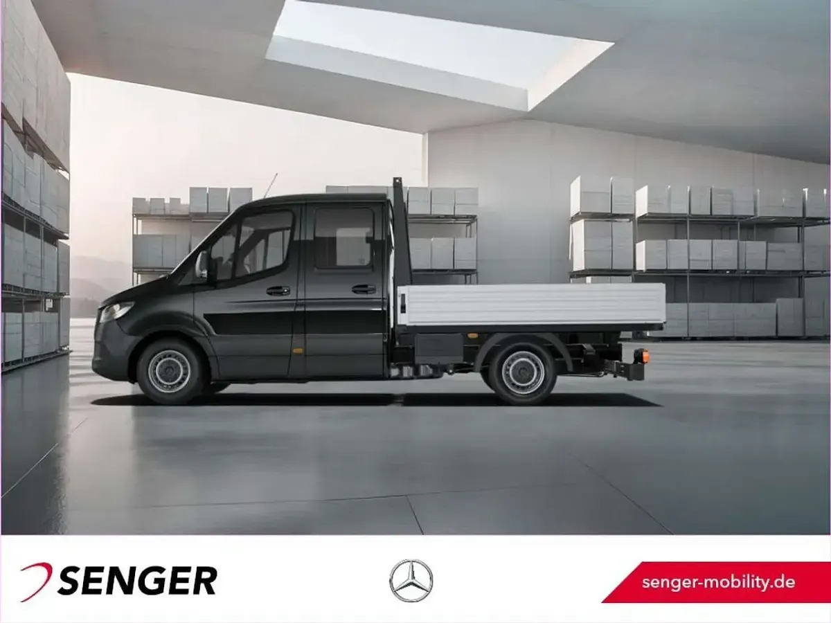 Używany Mercedes Sprinter 150 KM (110 kW) 2024 Czarny Van