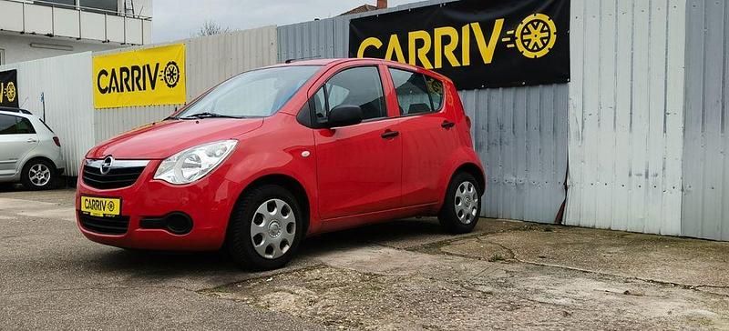 Gebraucht Opel Agila 65 PS (47 kW) 2009 Rot Kleinwagen
