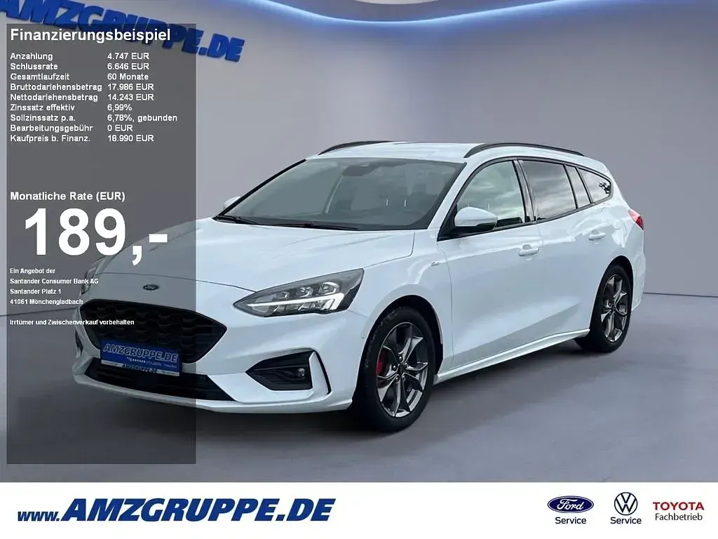 Brugt Ford Focus ST-Line 155 HK (114 kW) 2022 Stationcar