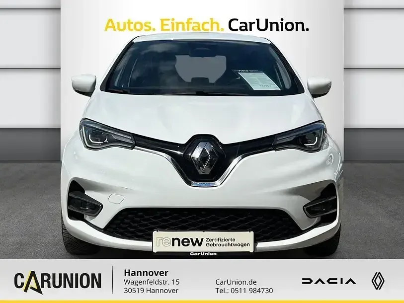 Gebraucht Renault Zoe Experience 80 kW (109 PS) 2021 Arktis weiß Kleinwagen