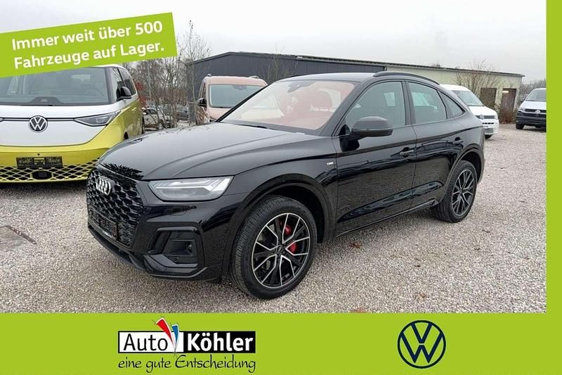 Mythosschwarz Gebraucht 2022 Audi Q5 Sportback S-Line SUV | 49.460 € (Etwas zu teuer) - Bild 1/3