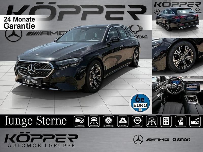 Obsidianschwarz Gebraucht 2024 Mercedes E200 Advanced Plus Kombi | 49.444 € (Guter Preis) - Bild 1/4