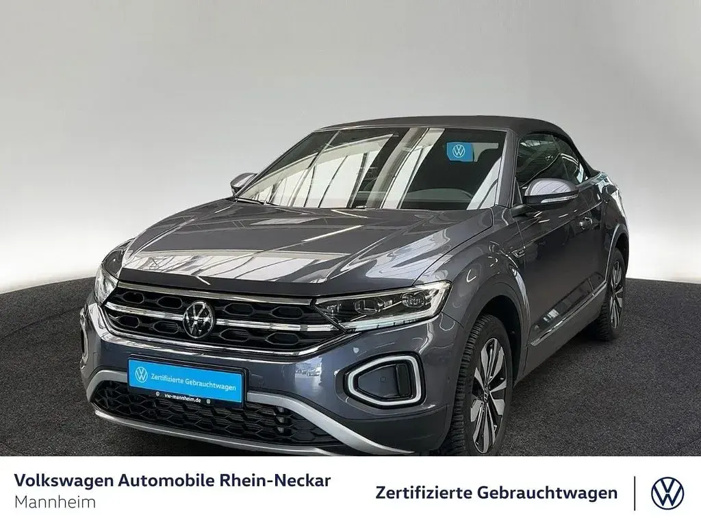 Gebraucht VW T-Roc Cabriolet Move 150 PS (110 kW) 2023 Rauchgrau metallic Cabrio